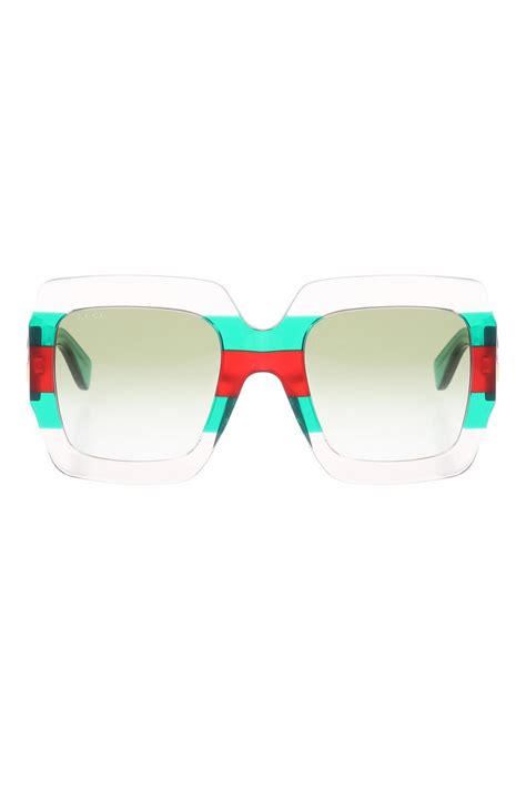 Gucci Sunglasses In Green Lyst