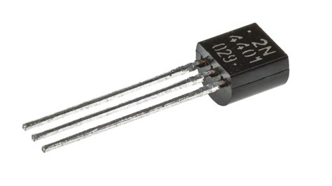 Magnatec 2n4401 Npn Bipolar Transistor 600 Ma 40 V 3 Pin To 92 Rs