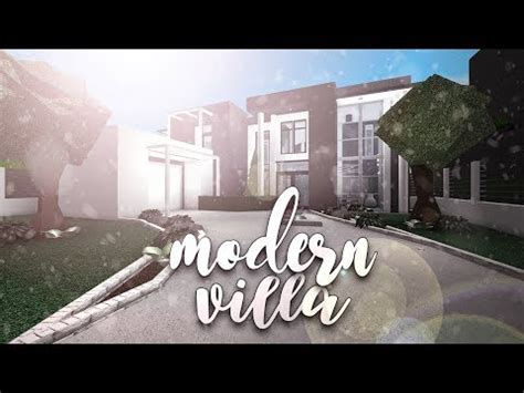 Maybe you would like to learn more about one of these? Roblox | Bloxburg: Modern Villa | House Build - YouTube
