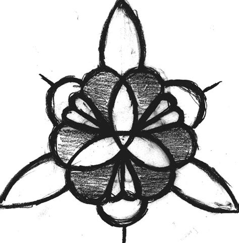 Did your friend send you flowers because you recently earned a big promotion? Flower of the death sketch by guiny on DeviantArt