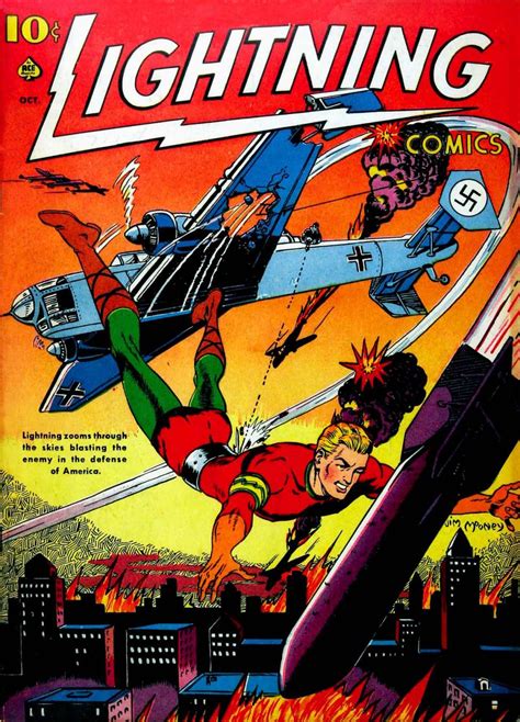 Lightning Comics V2 3 Ace Magazines Comic Book Plus
