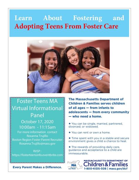 Learn About Fostering And Adopting Teens From Foster Care Healthy Chelsea