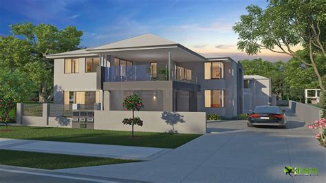 Modern Exterior 3d House Design Ideas By Yantram
