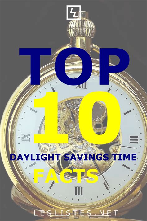 Most People On Know Of Daylight Savings Time As When We Change The