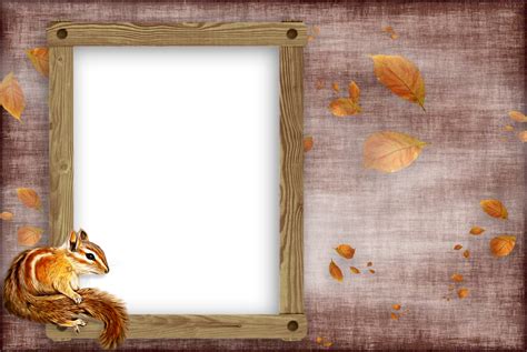 Cadre Automne Png Marco Otoño Autumn Frame Png