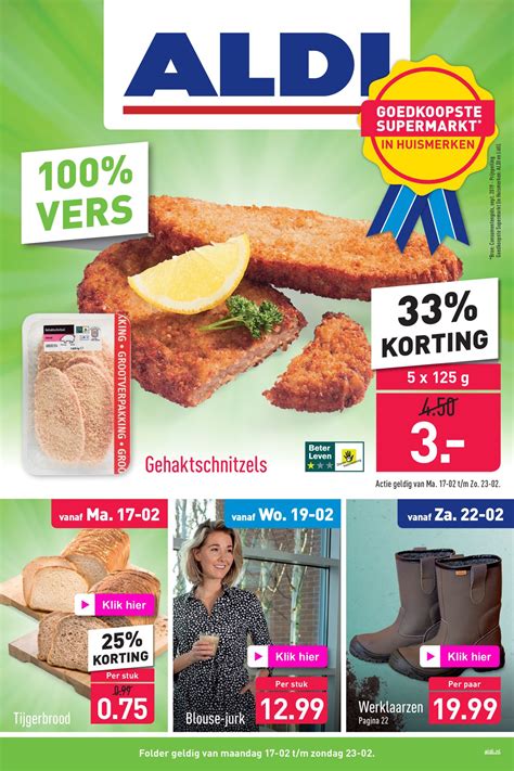 Discover this week's deals on groceries and goods at aldi. Aldi Actuele folder 17.02 - 23.02.2020 - wekelijkse-folders.nl