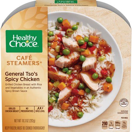 • healthy choice beef merlot(t.v. Healthy Choice Cafe Steamers Frozen Dinner, General Tso's ...