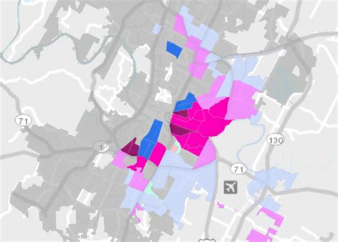 Mapping The Presence And Potential Of Gentrification In Austin