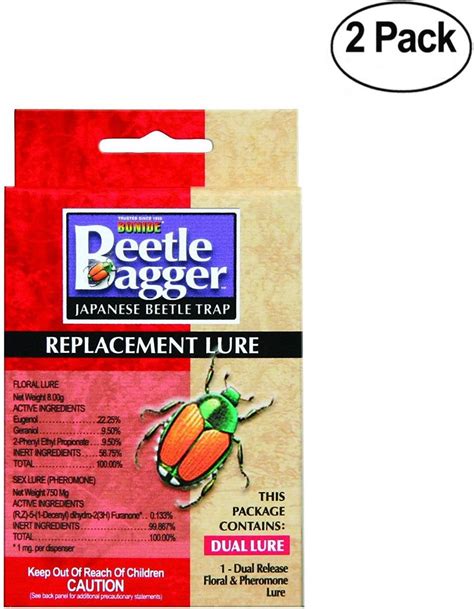 Bonide Beetle Bagger Replacement Dual Release Lure For