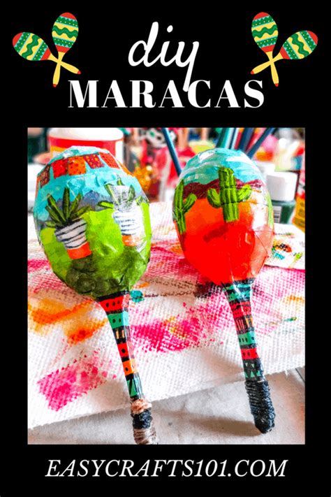 Diy Decorative Maracas Easy Crafts 101