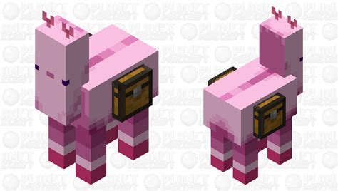 Llaxolotl Brown Axolotls Minecraft Mob Skin