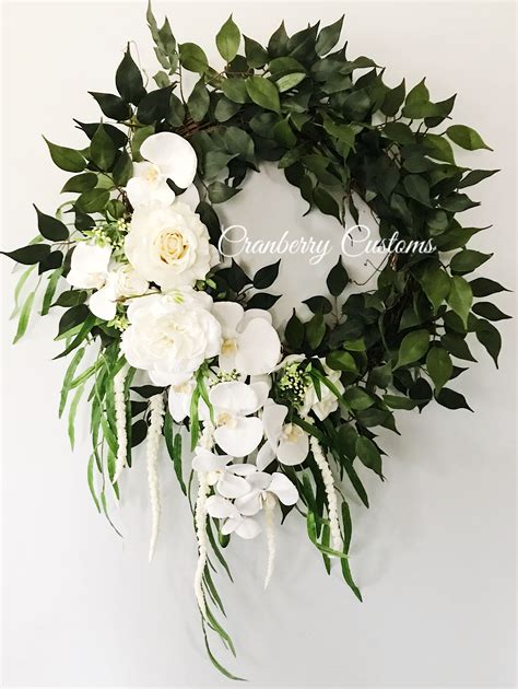 Luxury Wreath Premium Wreath Wreath For The Door Wedding Etsy