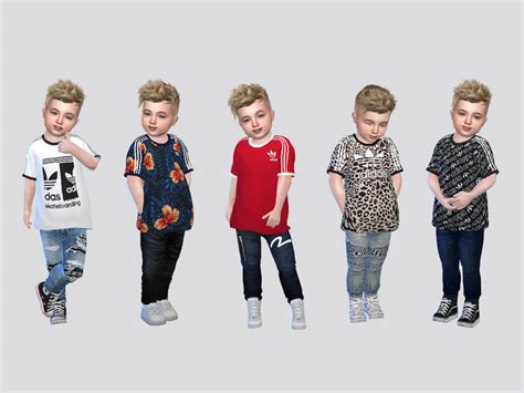 Tee I Toddler By Mclaynesims At Tsr Sims 4 Updates
