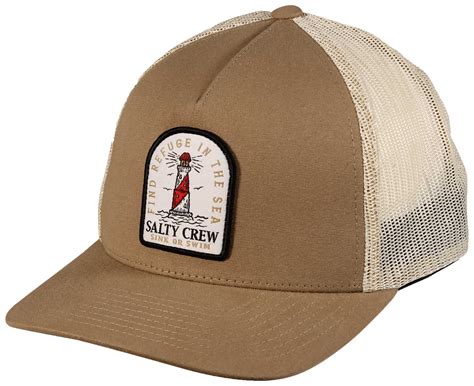 Salty Crew Outer Banks Retro Trucker Hat Wheat For Sale At Surfboards