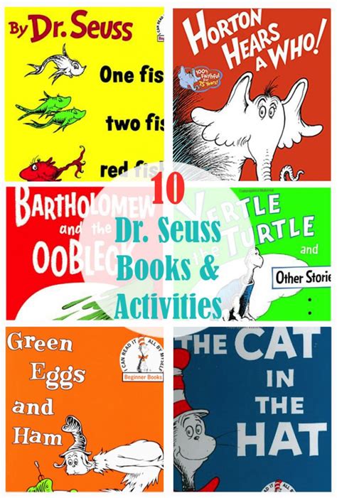 10 Beloved Dr Seuss Books And Coordinating Activities The Crafting Chicks