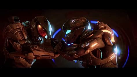 Master Chief Vs Spartan Locke Oof Fight In Halo 5 Youtube