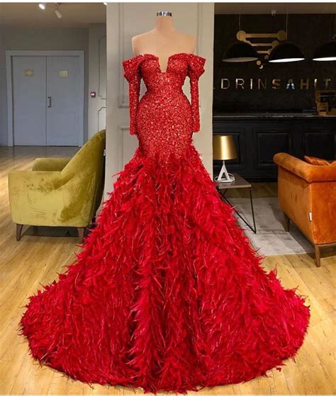 Details More Than 161 Red Formal Gown With Sleeves Camera Edu Vn