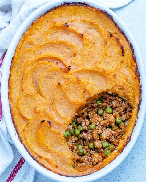 Healthy Sweet Potato Shepherd S Pie Recipe Healthy Fitness Meals