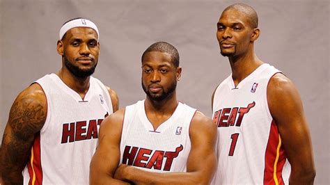Lebron James Dwyane Wade And Chris Bosh Did Not Talk To Each Other