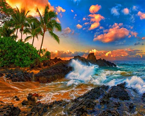Landscape Hawaii Hoodoo Wallpaper