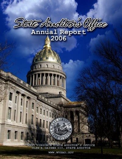 2006 Annual Report West Virginia State Auditors Office