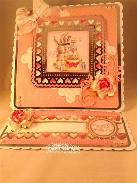 Bebunni Hunkydory Love Kit From Crafter S Companion Made Into An Easel Card Paper Crafts