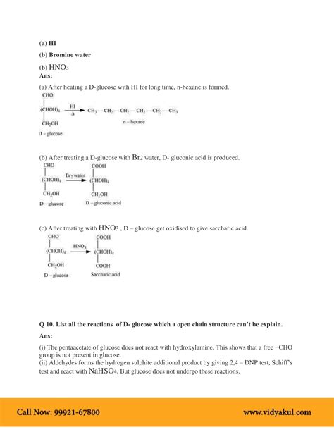 Ncert Solution Class 12 Chemistry Chapter 14 Vidyakul