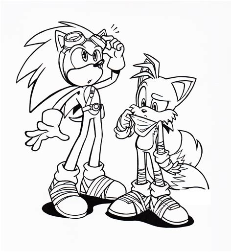 Sonic Boom Coloring Pages Usable | Educative Printable