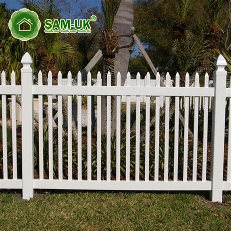 X Round Top Vinyl Picket Fence Outdoor China White Vinyl Picket Fence And White Vinyl