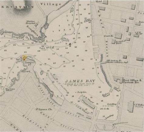Victoria Vision Inner Harbour Maps From 1846 To 1949