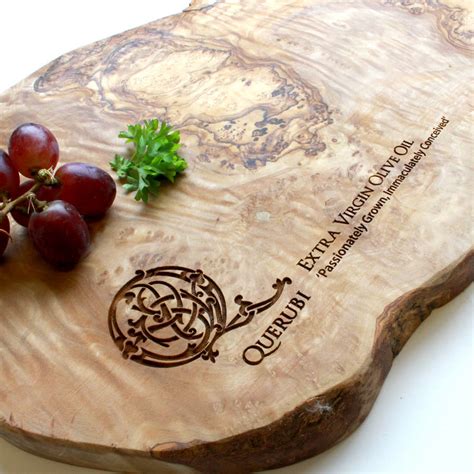 Drink good wine, laugh often olive wood serving / cheese board 40cm. Your Own Logo Engraved Olive Wood Chopping/Cheese Board By ...
