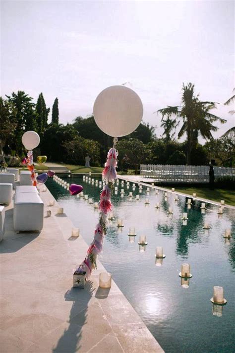 20 Pool Wedding Decoration Ideas To Try On Your Wedding Pool Wedding