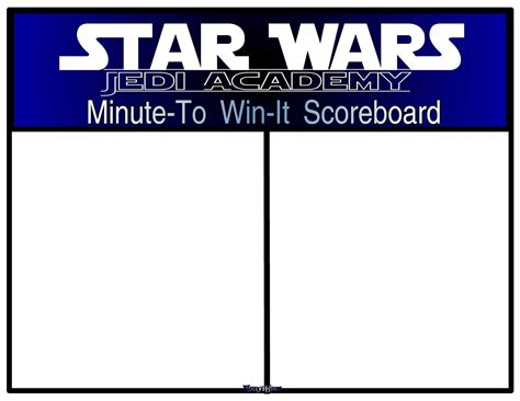 HollysHome Family Life: Star Wars Minute to Win it Games