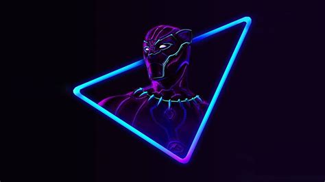 Avengers Neon Thanos Neon Hd Wallpaper Pxfuel