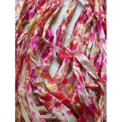 Tye Dye Recycled Silk Ribbon At Best Price In Ghaziabad By Simmi