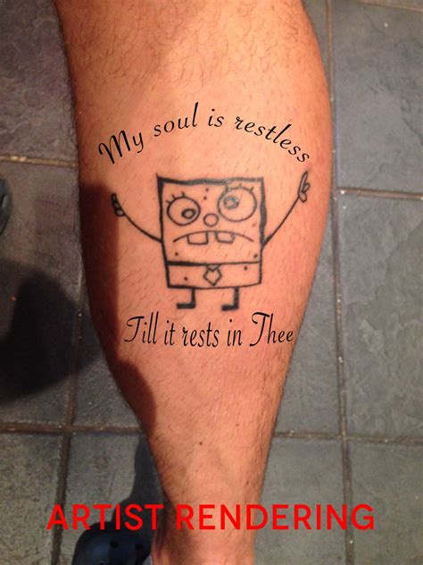 The Best 30 Angry Doodlebob Tattoo Aboutcrossart
