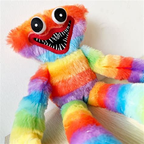 Cod 40cm Rainbow Huggy Wuggy Plush Toy Poppy Playtime Game Character