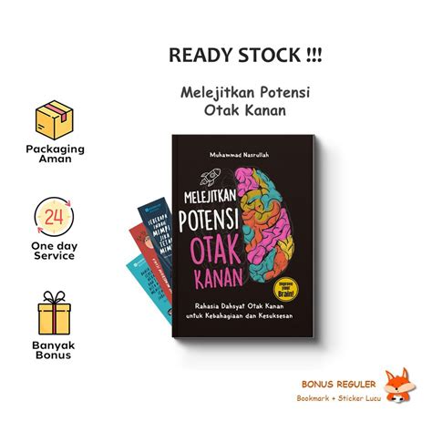Jual Buku Melejitkan Potensi Otak Kanan Araska Publisher Shopee Indonesia
