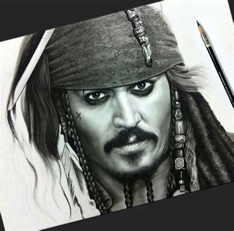 Captain Jack Sparrow Art Sparrow Art Pirate Art Art