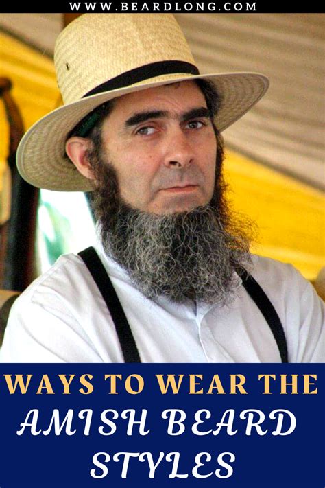 Ways To Wear The Amish Beard Styles Beardlong Amish Beard Beard Styles Beard
