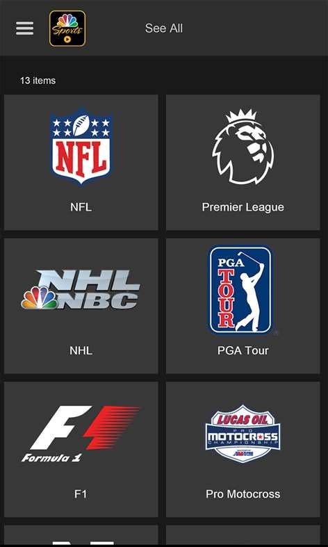 The vast majority of live streaming content on the nbc sports app will. Get NBC Sports - Microsoft Store