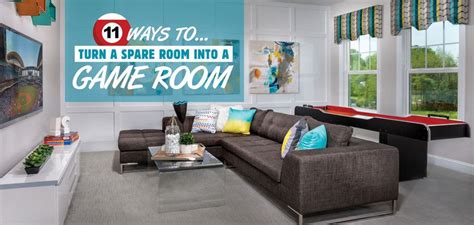 Bedroom turned into gaming room. 11 Ways to Turn a Spare Room into a Game Room - House to Home