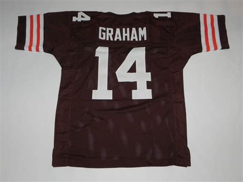 14 Otto Graham Cleveland Browns Nfl Qb Brown Throwback Jersey Lone