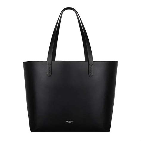 Black Tote Bag Sage Femme Italy