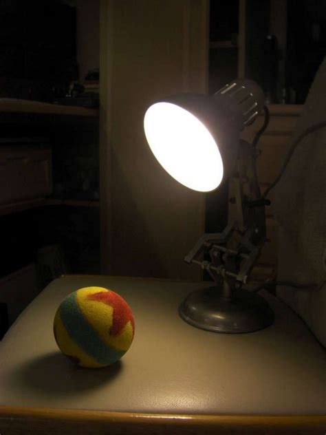 Toy Story Luxo Lamp Led Light On Pixar Studio Woriginal Box Book