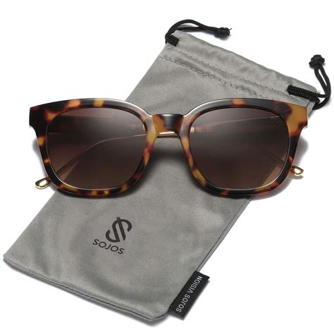 Sojos Classic Square Polarized Sunglasses Unisex Uv400 Mirrored Glasses Sj2050 Women Product
