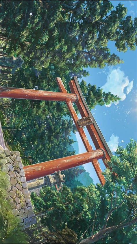 Kimi No Na Wa Anime Scenery Ghibli Artwork Anime Background