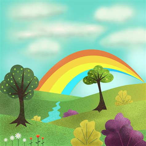 Simple Backgrounds For Childrens Books On Behance