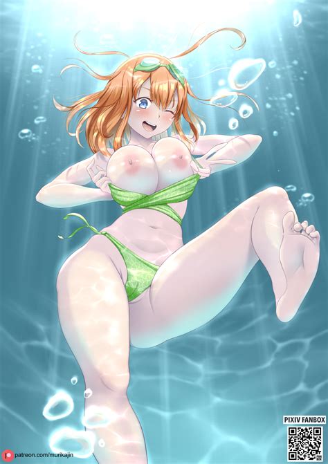 Yotsuba Underwater By Murikajin Hentai Foundry