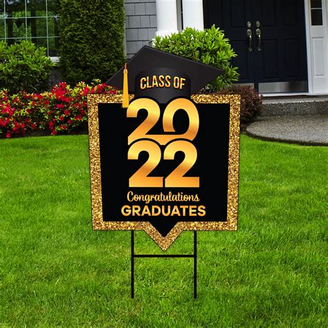 Personalized Graduation 2022 Yard Sign Is Engineer Grade Rectangle And